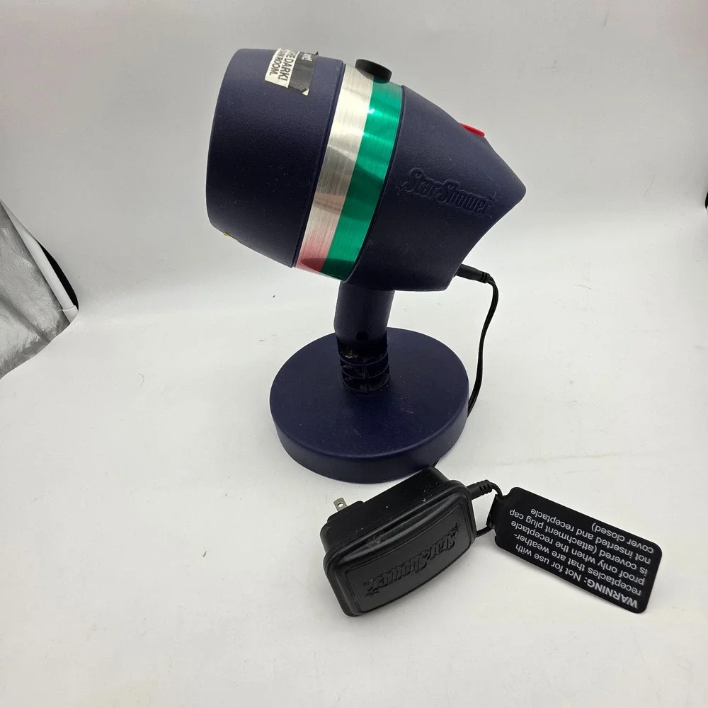 Star Shower Motion Laser Projector Red/Green Light Show Holiday Christmas Decor